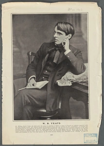 Portrait de William Butler Yeats