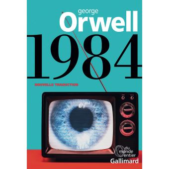 Couverture du roman 1984 de George Orwell.