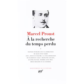 Couverture du roman A la recherche du temps perdu (tome 1) de Marcel Proust. 