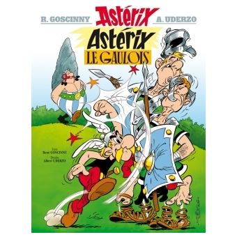 Couverture de la BD Astérix - Tome 1 : Astérix le Gaulois de René Goscinny et Albert Uderzo 