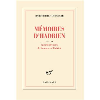 Couverture du roman Mémoires d'Hadrien de Marguerite Yourcenar. 