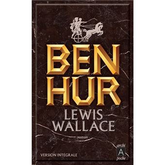 Couverture du roman Ben-Hur de Lew Wallace. 