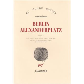 Couverture du roman Berlin Alexanderplatz de Alfred Döblin. 