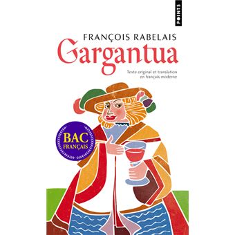 Couverture du roman Gargantua et Pantagruel de François Rabelais.  