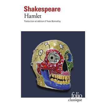 Couverture de la pièce Hamlet de William Shakespeare.