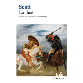 Couverture du roman Ivanhoe de Walter Scott.