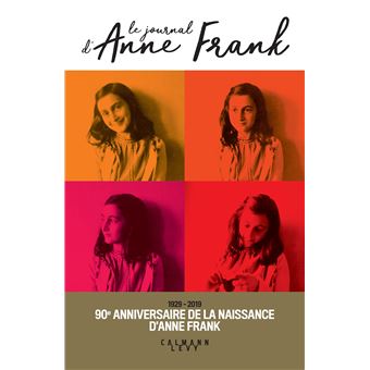 Couverture du Journal Anne Frank (Edition 2019).