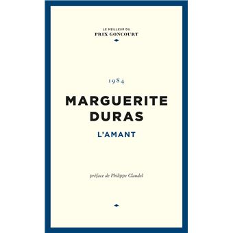 Couverture du roman L'amant de Marguerite Duras.