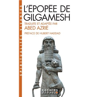 Couverture du livre L'Epopée de Gilgamesh.