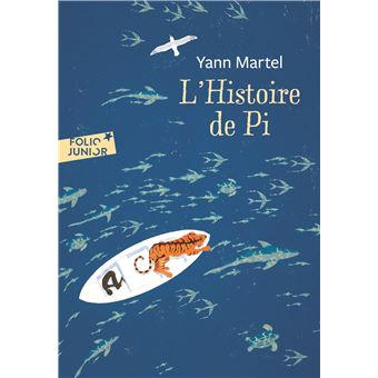 Couverture du roman L'Histoire de Pi de Yann Martel.