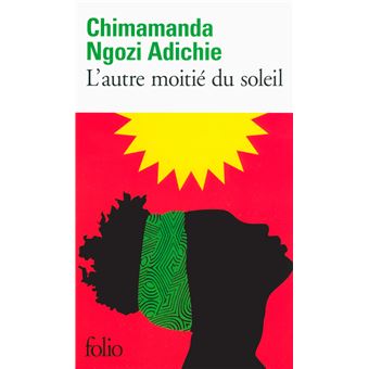 Couverture du roman L'autre moitié du soleil de Chimamanda Ngozi Adichie.  