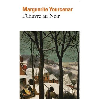 Couverture du roman L'Œuvre au Noir de Marguerite Yourcenar.