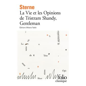 Couverture du roman La Vie et les Opinions de Tristram Shandy, Gentleman de Laurence Sterne.