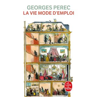 Couverture du roman La vie mode d'emploi de Georges Perec.