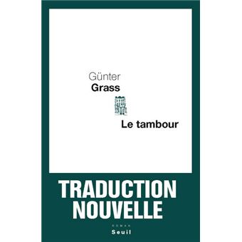 Couverture du roman Le tambour de Günter Grass.