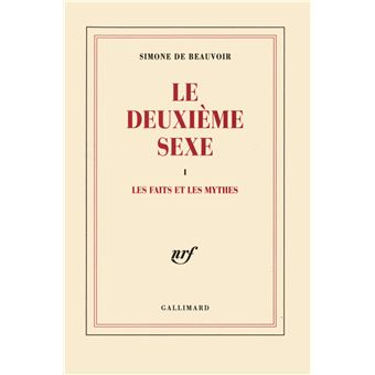 Couverture du livre Le deuxième sexe de Simone de Beauvoir.