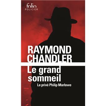 Couverture du roman Le Grand Sommeil de Raymond Chandler. 