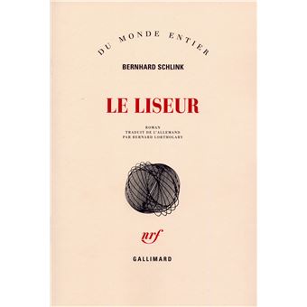 Couverture du roman Le Liseur de Bernhard Schlink. 