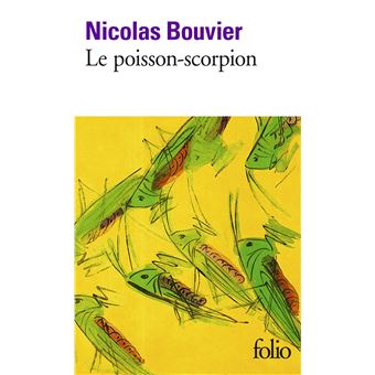 Couverture du roman Le poisson-scorpion de Nicolas Bouvier.