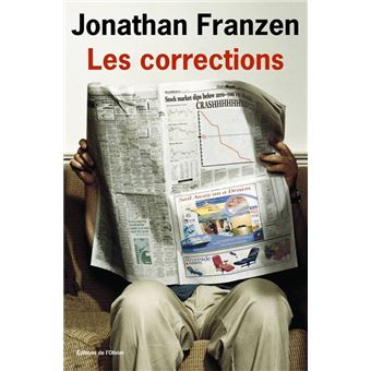 Couverture du roman Les Corrections de Jonathan Franzen.