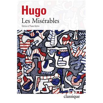 Couverture du roman Les Misérables de Victor Hugo. 