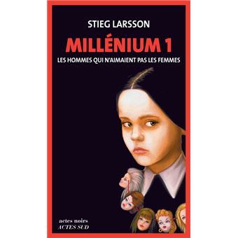 Couverture du roman Millénium - Tome 1 de Stieg Larsson. 