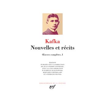 Couverture du livres Nouvelles et récits de Franz Kafka.