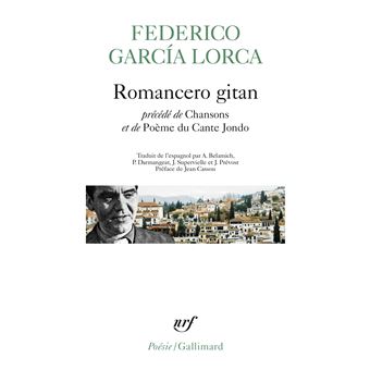 Couverture du receuil Romancero gitan de Federico García Lorca.