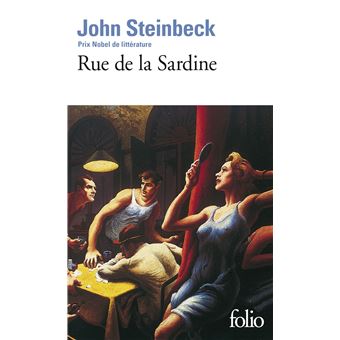 Couverture du roman Rue de la sardine de John Steinbeck.