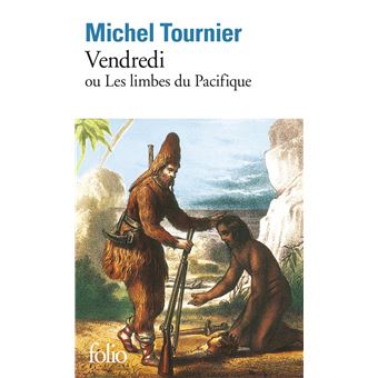 Couverture du roman Vendredi ou Les limbes du Pacifique de Michel Tournier.