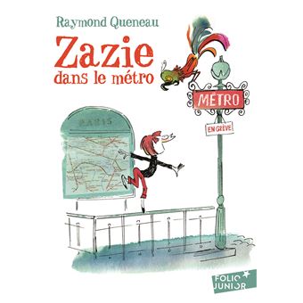 Couverture du roman Zazie dans le métro de Raymond Quenau.