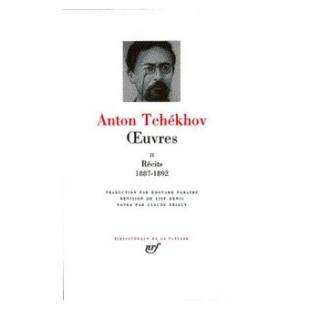 Couverture du livre Oeuvres et Récits de Anton Pavlovitch Tchekhov. 