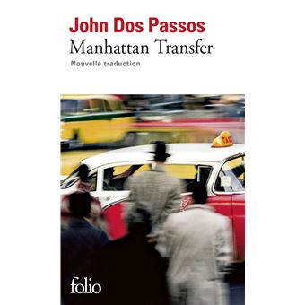 Couverture du roman Manhattan Transfer de John Dos Passos.
