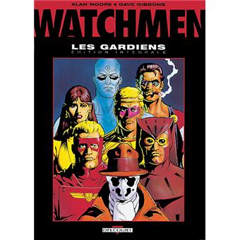 Couverture de la BD Watchmen - Les Gardiens Tome 1 de Alan Moore and Dave Gibbons. 