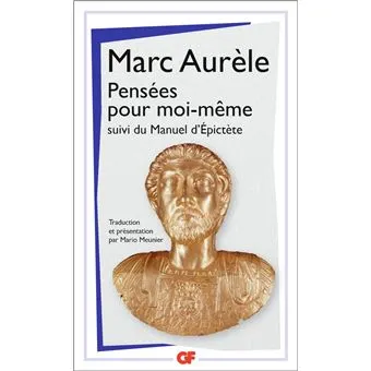Couverture de Pensées pour moi-même de Marc Aurèle.